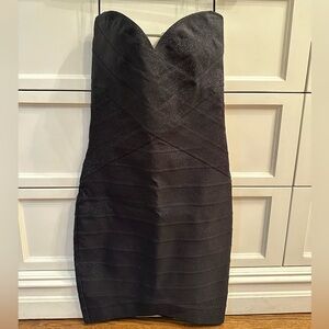 Black bandage dress